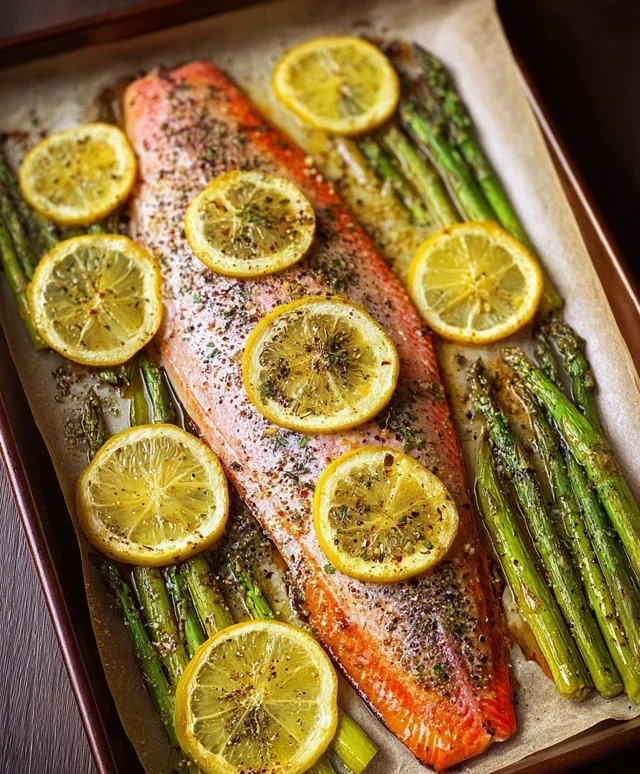 Baked Rainbow Trout with Lemon, Pepper, and Garlic