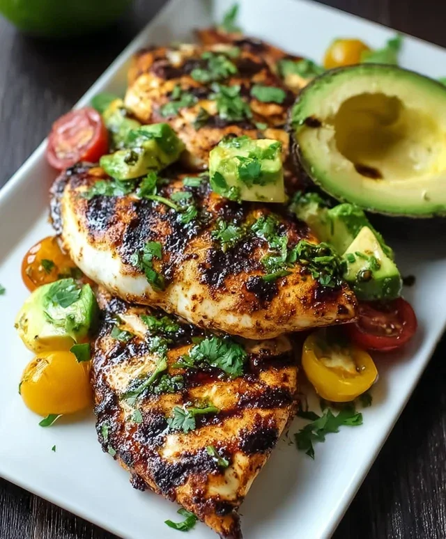 Grilled California Avocado Chicken Recipe