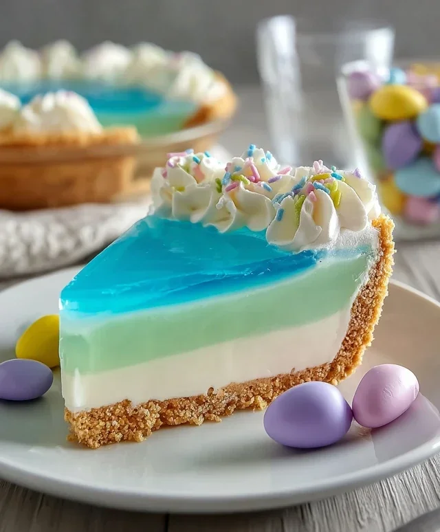 Easter Jello-O Pie