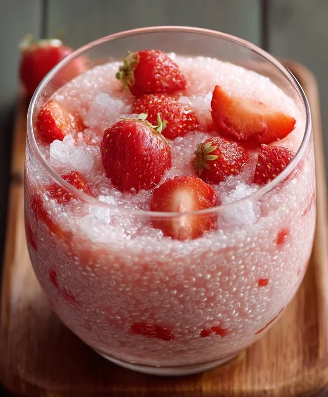 Strawberry Sago