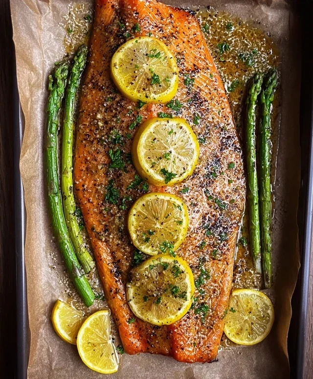 Baked Rainbow Trout with Lemon, Pepper, and Garlic