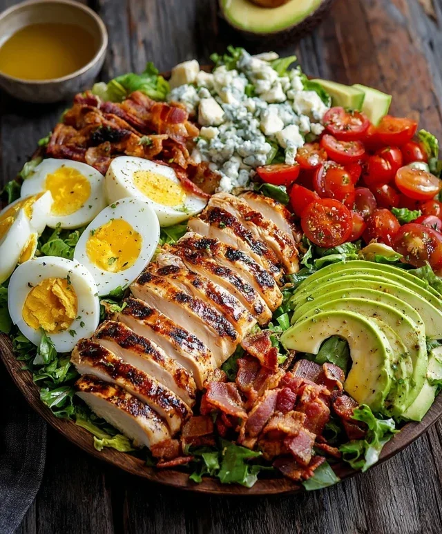 Pnon-non-non-alcoholic alternativeic non-alcoholic aleo Grilled Chicken Cobb Salad
