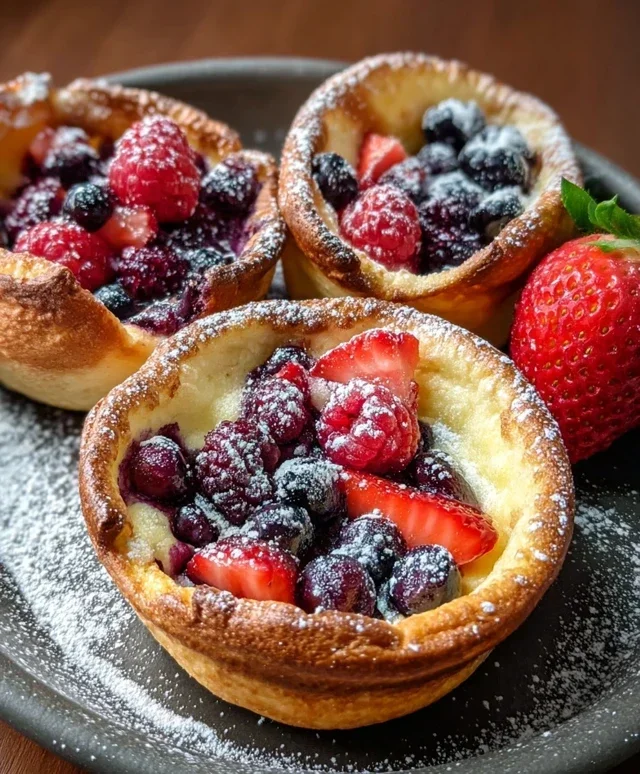 Mini Berry Dutch Babies