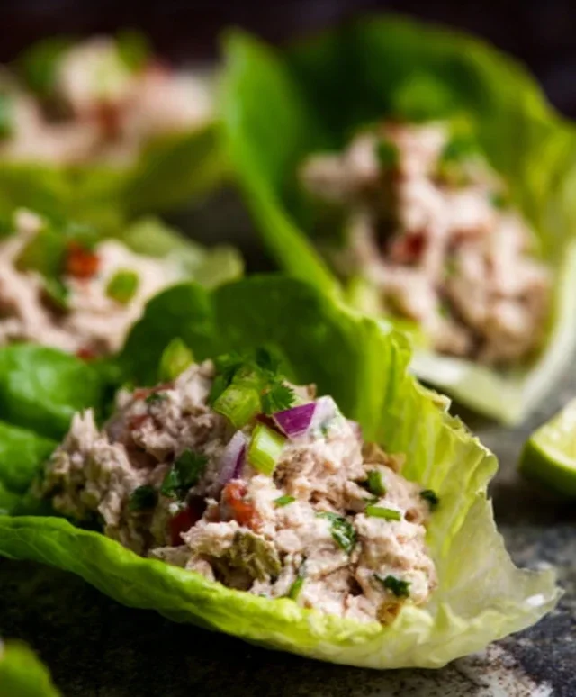 Tuna Lettuce Wraps