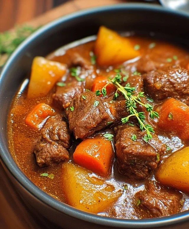 Homemade Beef Stew