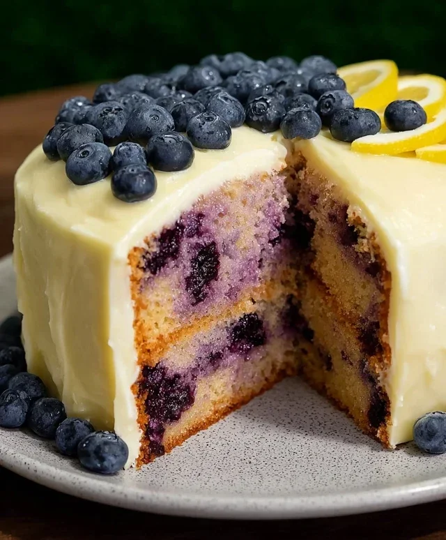 Lemon Blueberry Cheesecake