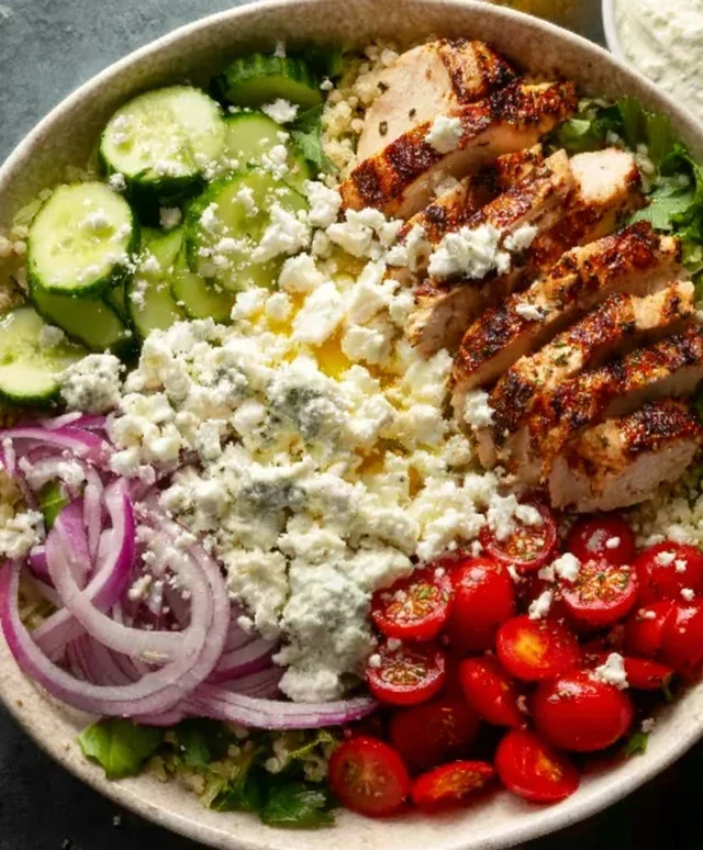 Greek Chicken Bowls
