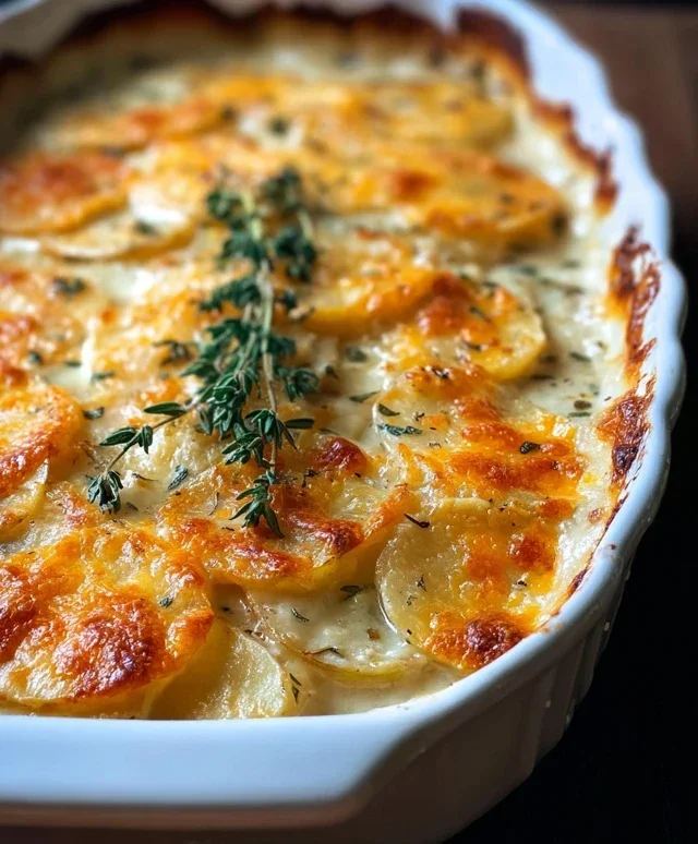 Cheesy Scalloped Potatoes