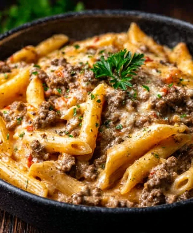 Creamy Beef Pasta