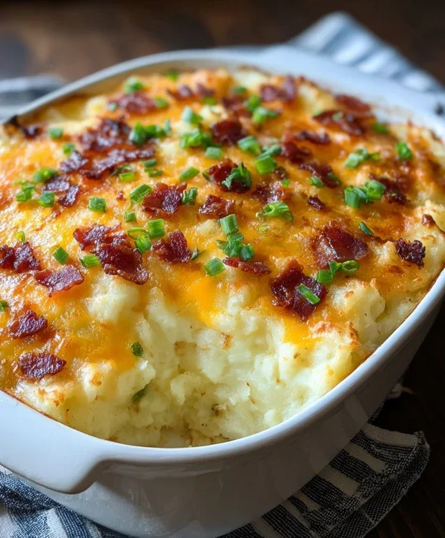 Twice Baked Potato Casserole