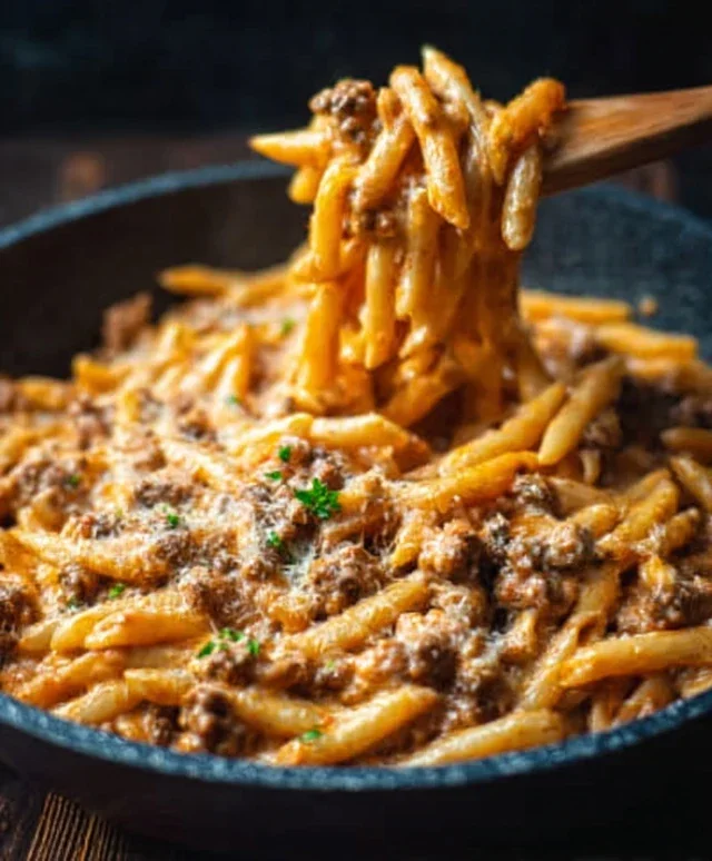 Creamy Beef Pasta