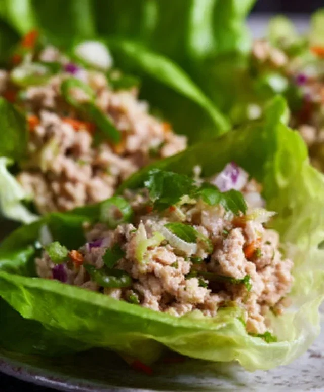 Tuna Lettuce Wraps