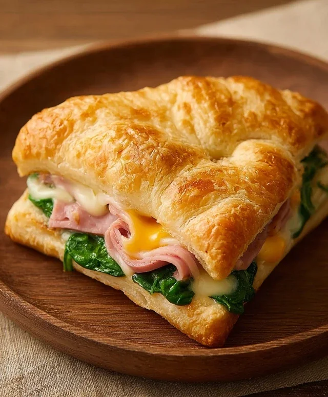 Beef Beef Ham and Cheese with Spinach