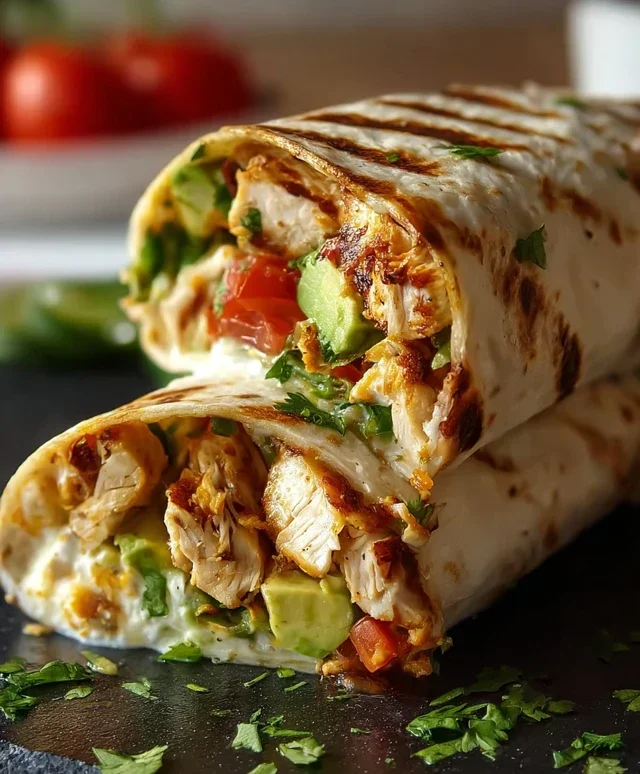 Chicken Avocado Wrap