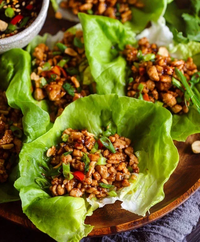 Crunchy PF Chang's Lettuce Wraps