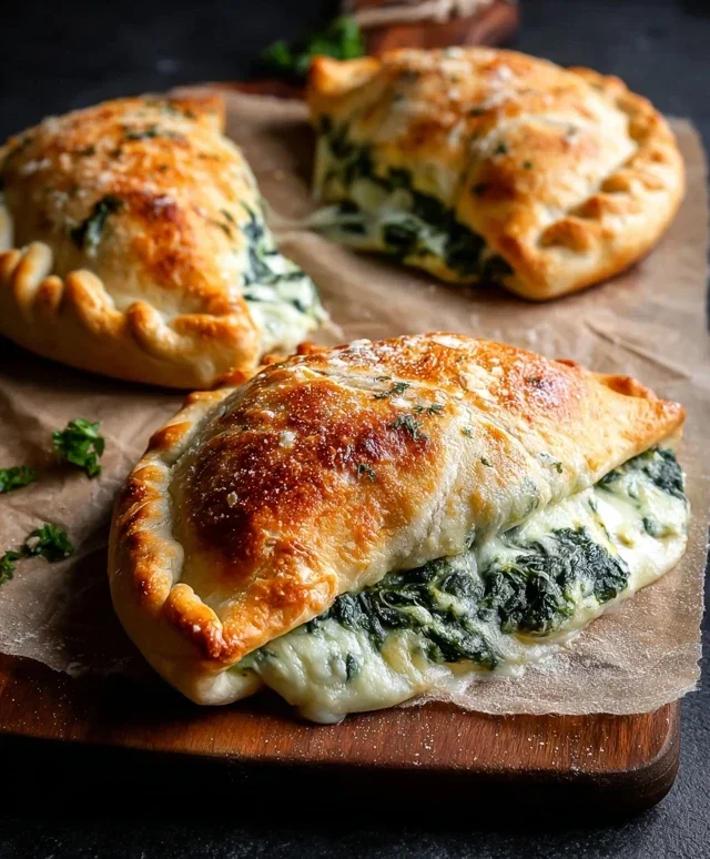 Ricotta Spinach Calzones