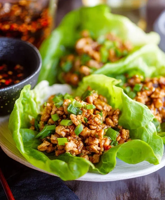 Crunchy PF Chang's Lettuce Wraps