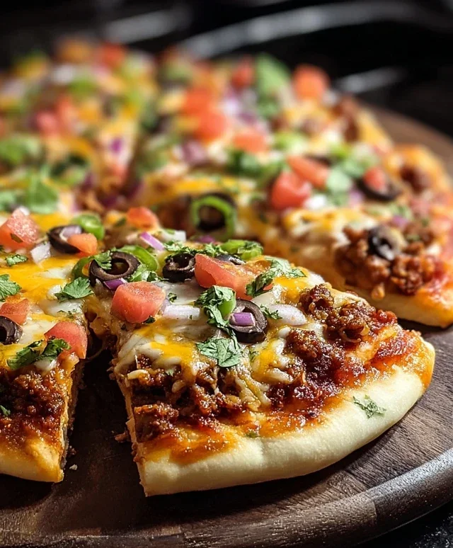 Homemade Mexican Pizza