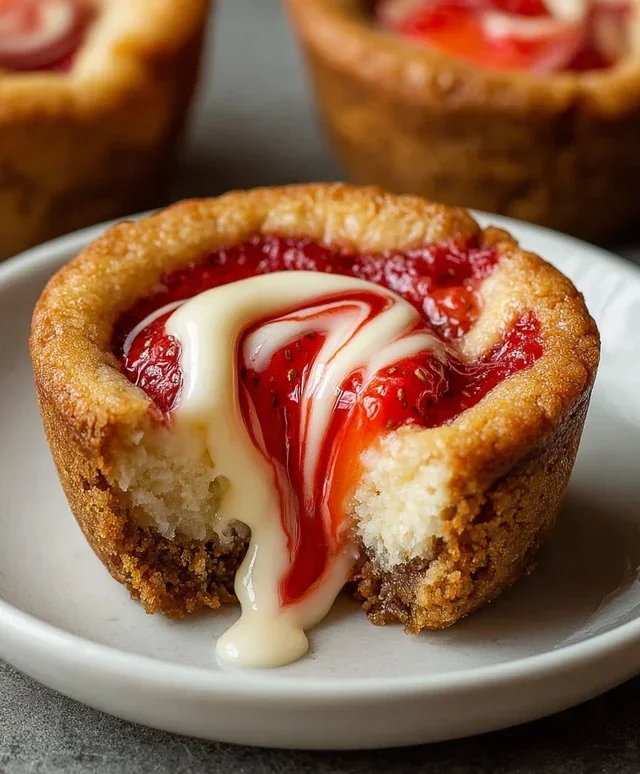 Strawberry Cheesecake Cookie