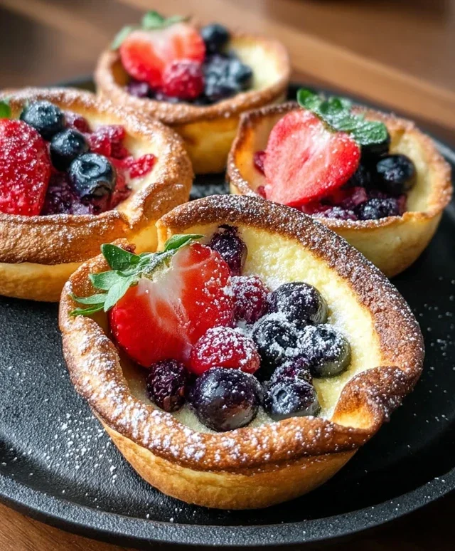 Mini Berry Dutch Babies