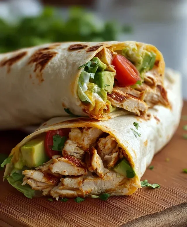 Chicken Avocado Wrap