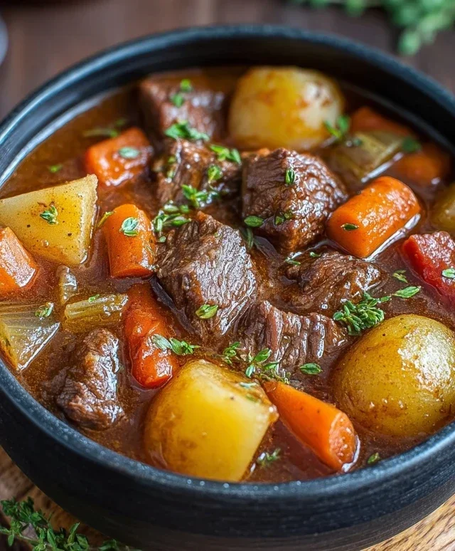 Homemade Beef Stew