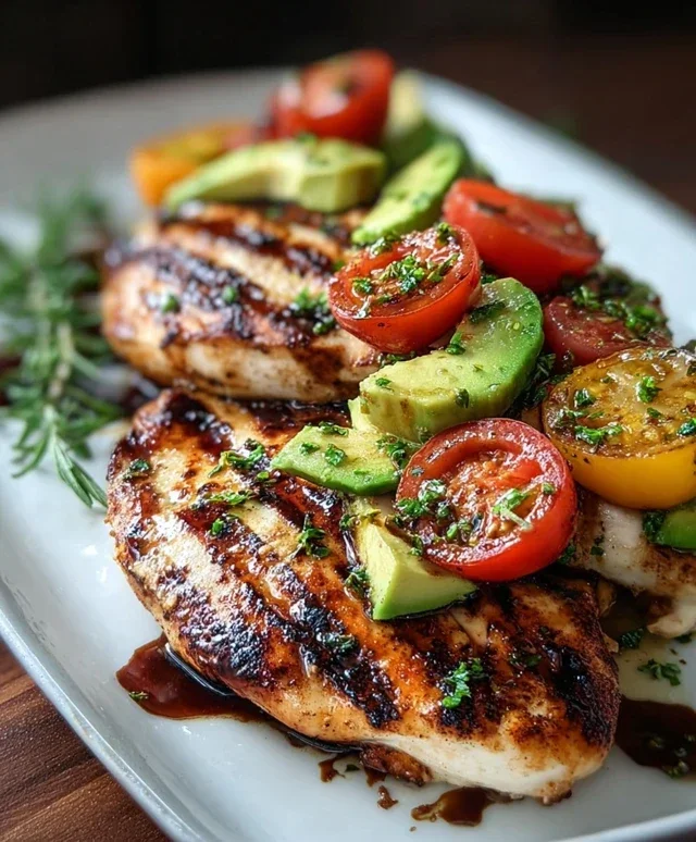 Grilled California Avocado Chicken Recipe