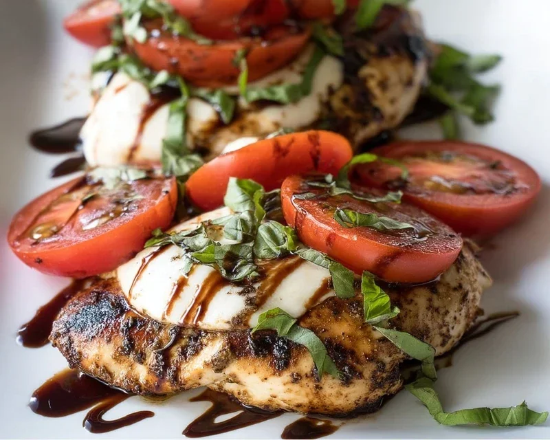 Grilled Chicken Caprese