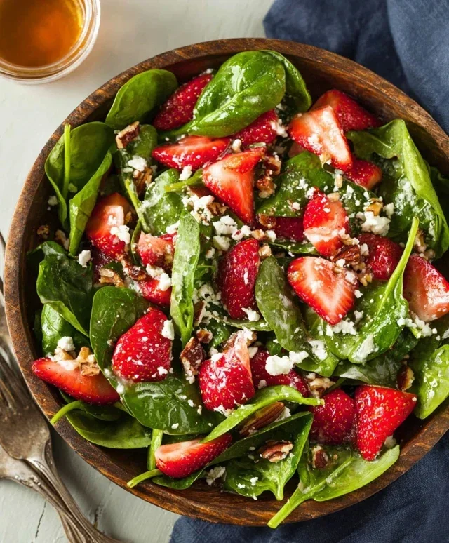Spinach Strawberry Salad