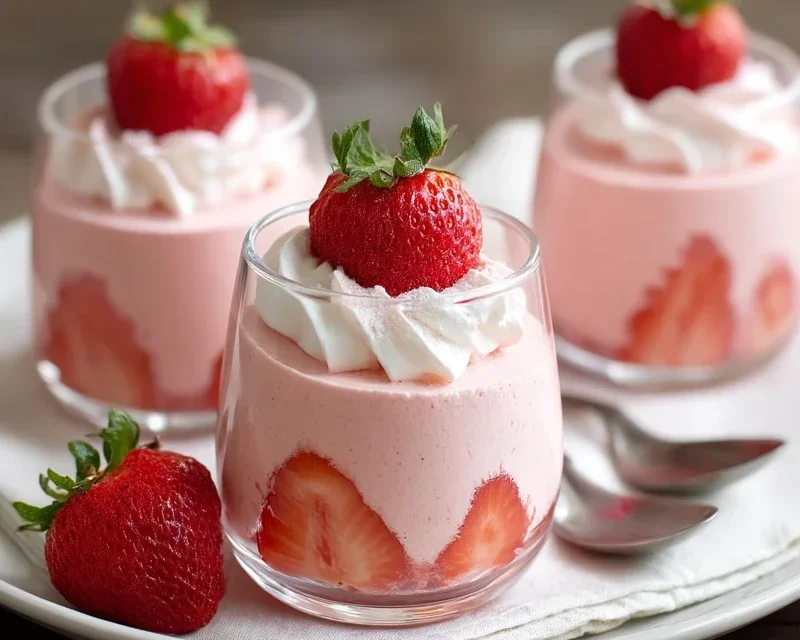 Strawberry Mousse