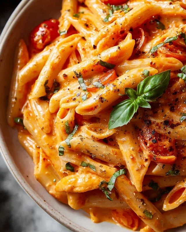 Easy One Pot Creamy Tomato Pasta
