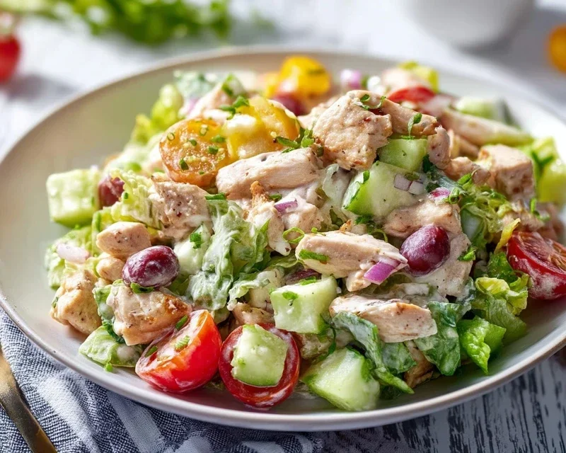 Healthy Ranch Chicken Salad