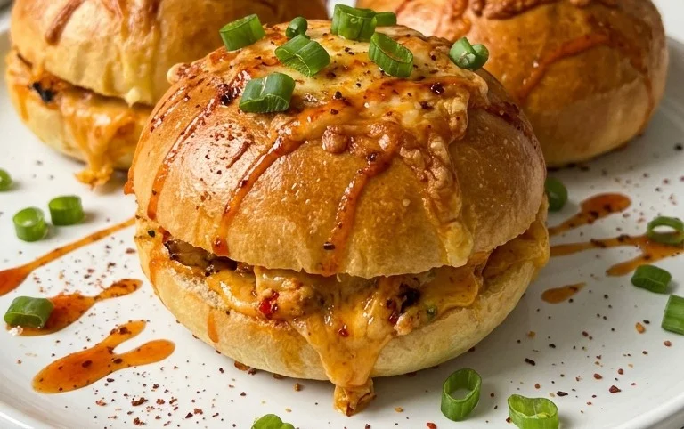 Cheesy Dynamite Chicken Buns