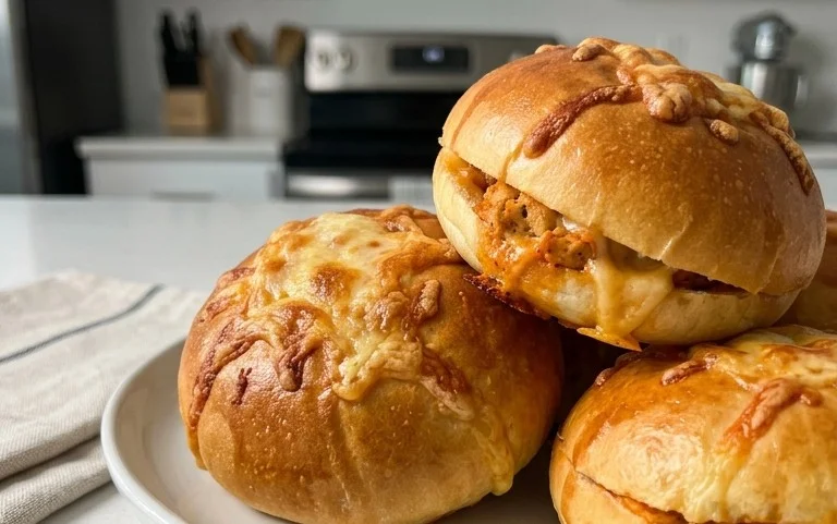 Cheesy Dynamite Chicken Buns