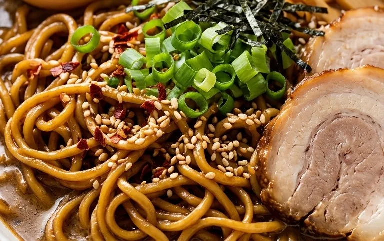 Easy Saucy Ramen Noodles