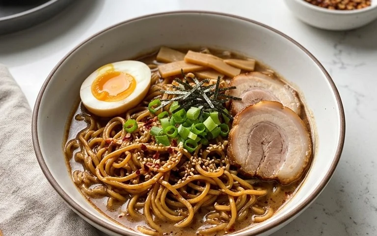 Easy Saucy Ramen Noodles