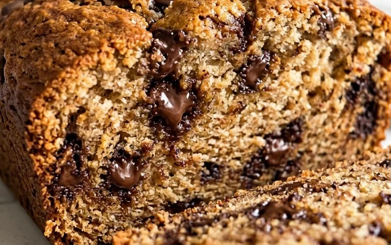 Easy Chocolate Chip Banana Bread