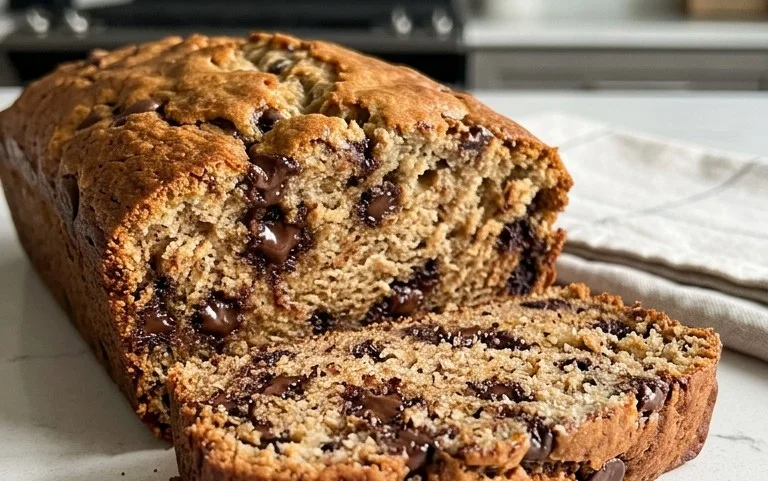 Easy Chocolate Chip Banana Bread