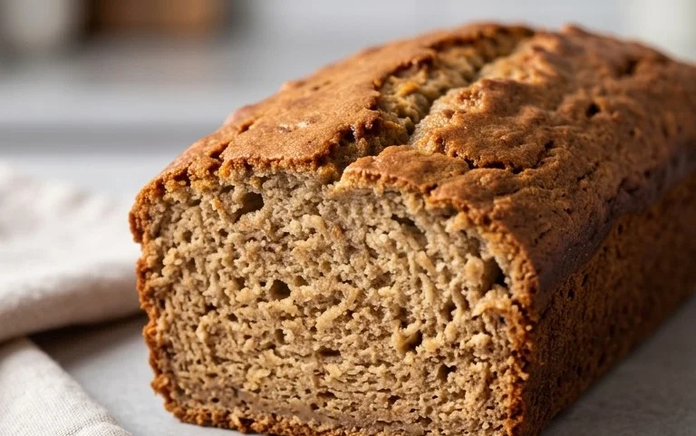 Healthy 5-Ingredient Flourless Banana Bread