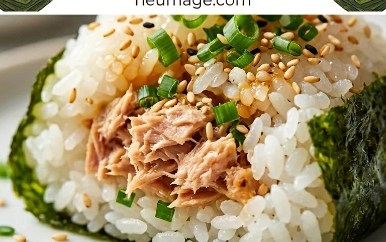 15-min. Easy Japanese Tuna Onigiri