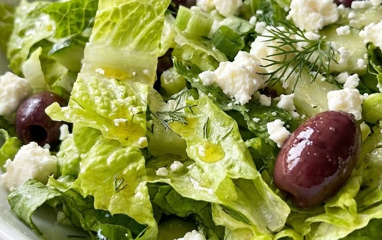 Maroulosalata (Greek Lettuce Salad)