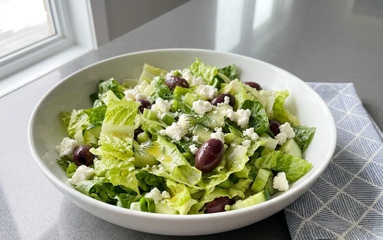 Maroulosalata (Greek Lettuce Salad)