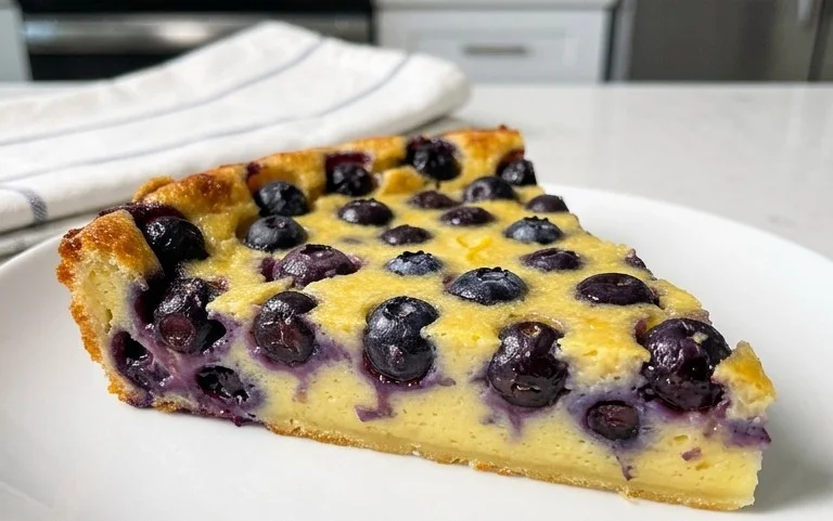 Lemon Blueberry Clafoutis