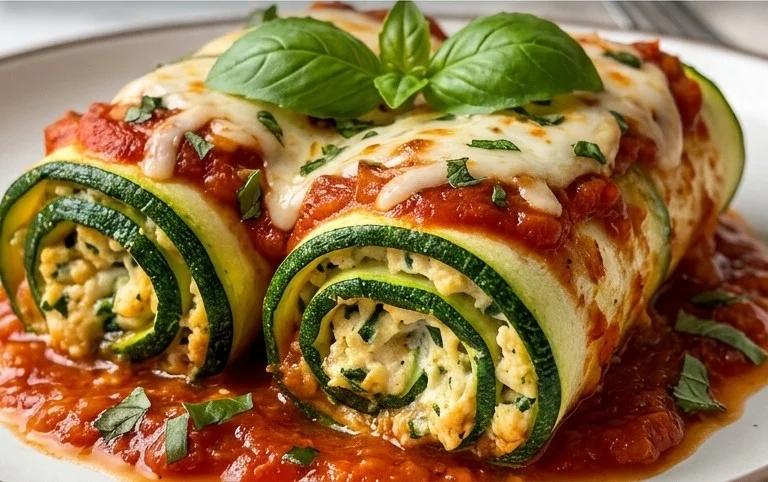 Vegan Zucchini Rollatini