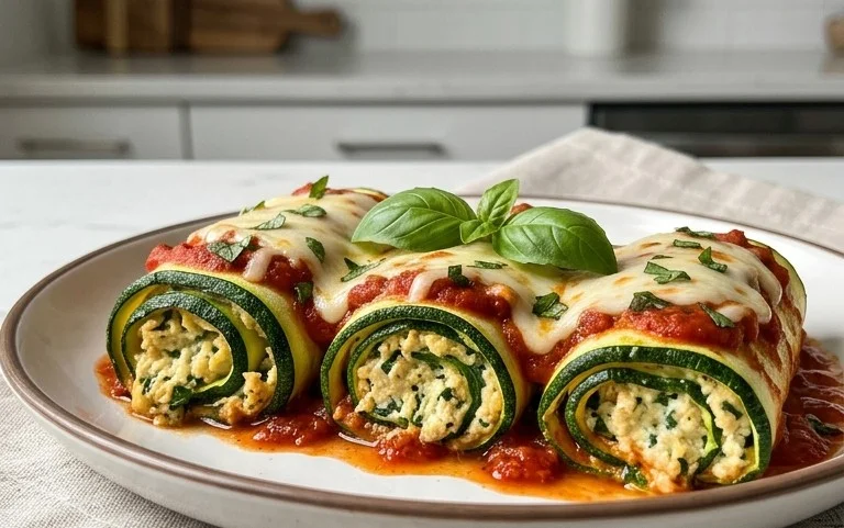 Vegan Zucchini Rollatini