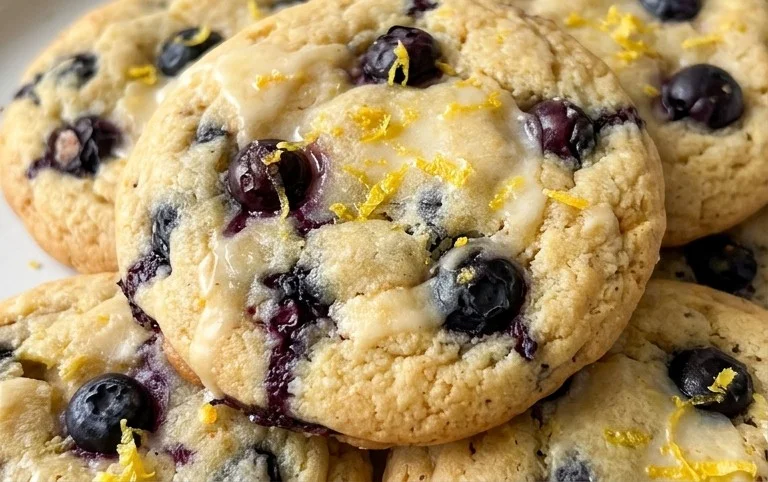 Lemon Blueberry Cookies Recipe