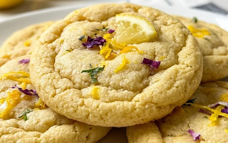 Soft & Chewy Lemon Cookies