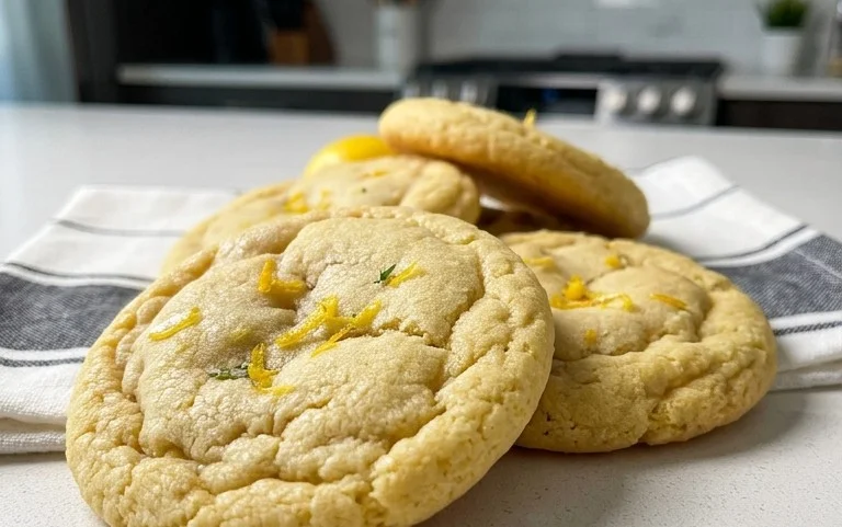 Soft & Chewy Lemon Cookies