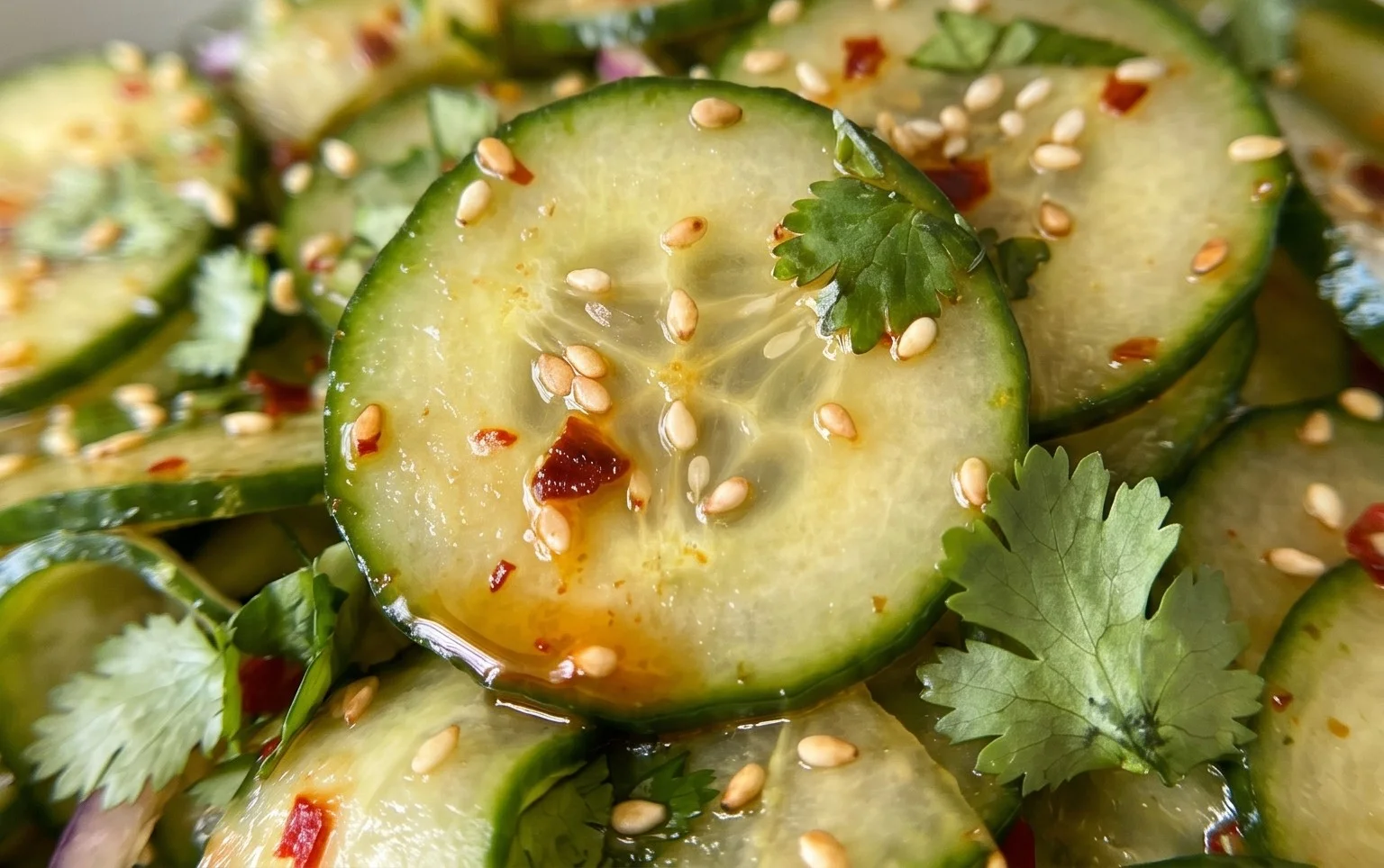 Spicy Asian Cucumber Salad