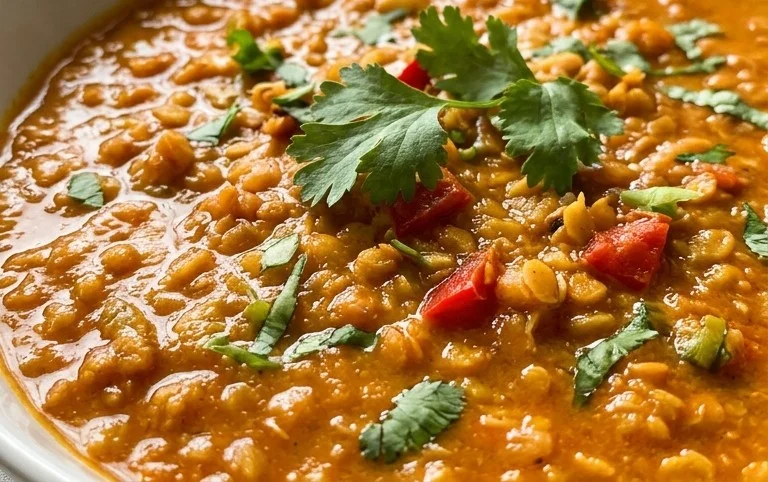Spicy Red Lentil Curry